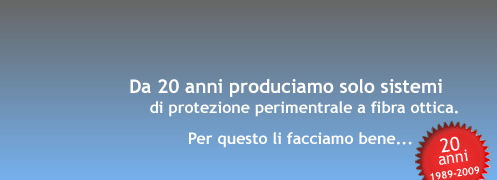 Sistema di sicurezza perimetrale a fibre ottiche